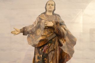 12 Immaculate Conception Statue Spain 18C Basilica de Pilar Cloisters Museo Recoleta Buenos Aires